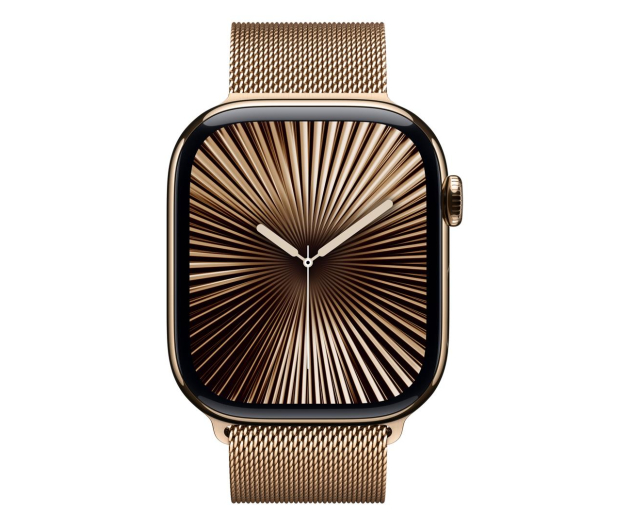 Apple Watch 10 42/Złoty Tytan/Złota Bransoleta  LTE - 1278215 - zdjęcie 2